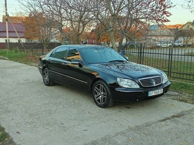 Черный Мерседес С Класс, объемом двигателя 5 л и пробегом 450 тыс. км за 5700 $, фото 15 на Automoto.ua