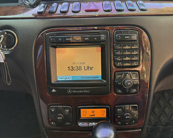 Черный Мерседес С Класс, объемом двигателя 3.2 л и пробегом 325 тыс. км за 7500 $, фото 29 на Automoto.ua