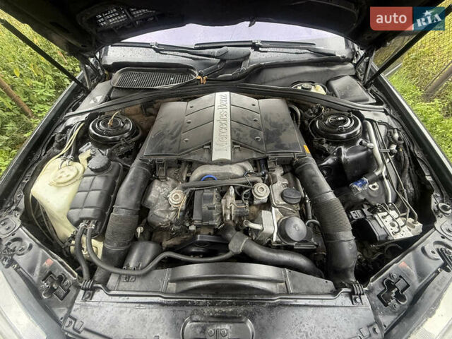 Черный Мерседес С Класс, объемом двигателя 5 л и пробегом 355 тыс. км за 4400 $, фото 16 на Automoto.ua