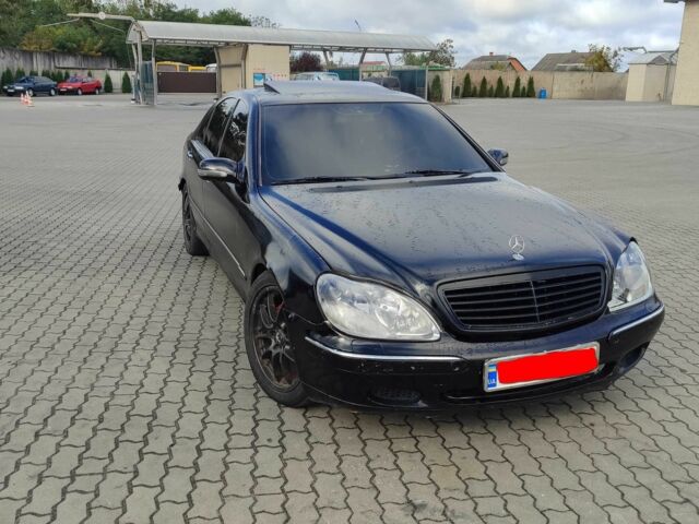 Чорний Мерседес С Клас, об'ємом двигуна 3.2 л та пробігом 430 тис. км за 4500 $, фото 4 на Automoto.ua