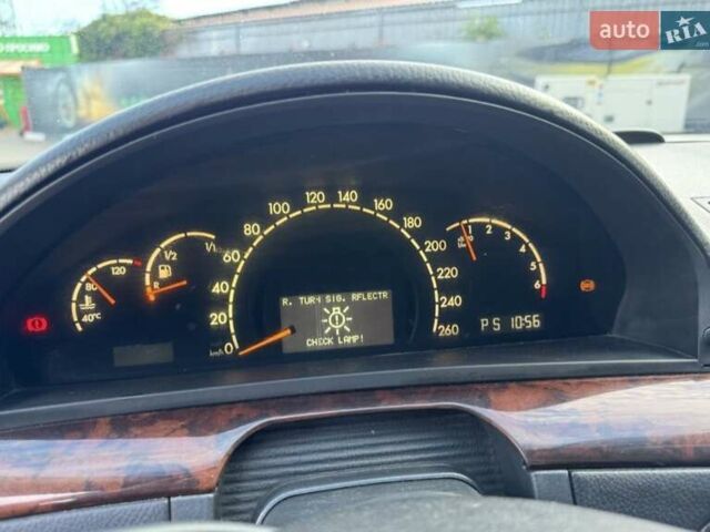 Черный Мерседес С Класс, объемом двигателя 5 л и пробегом 400 тыс. км за 3500 $, фото 2 на Automoto.ua