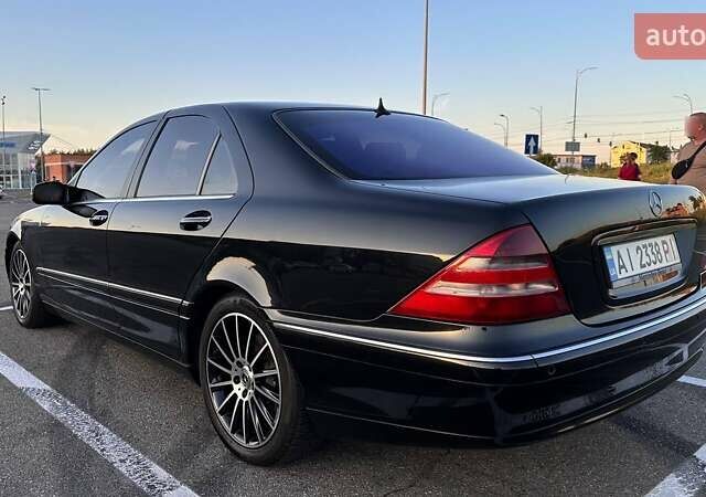 Чорний Мерседес С Клас, об'ємом двигуна 4 л та пробігом 400 тис. км за 7000 $, фото 5 на Automoto.ua