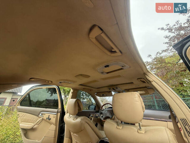 Черный Мерседес С Класс, объемом двигателя 5 л и пробегом 355 тыс. км за 4400 $, фото 11 на Automoto.ua