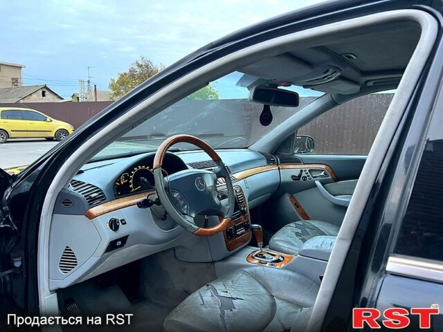 Мерседес С Клас 2000 у Одесі на Automoto.ua Чорний Мерседес С Клас, об'ємом двигуна 5 л та пробігом 0 тис. км за 4500 $, фото 4 на Automoto.ua