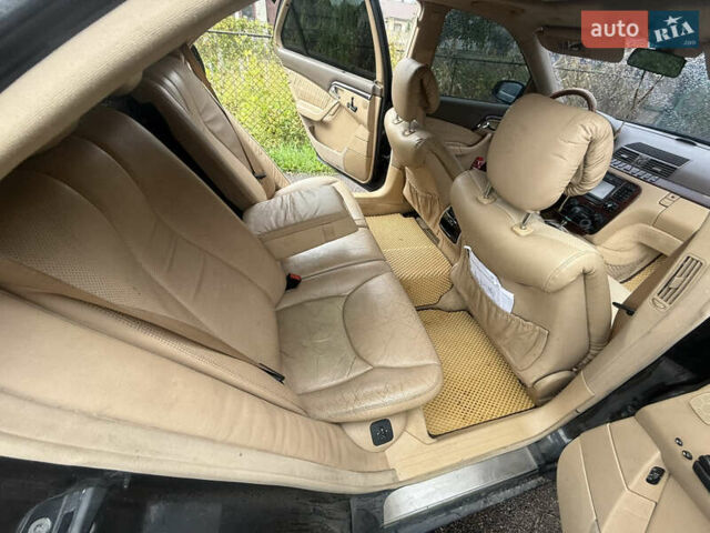 Черный Мерседес С Класс, объемом двигателя 5 л и пробегом 355 тыс. км за 4400 $, фото 10 на Automoto.ua