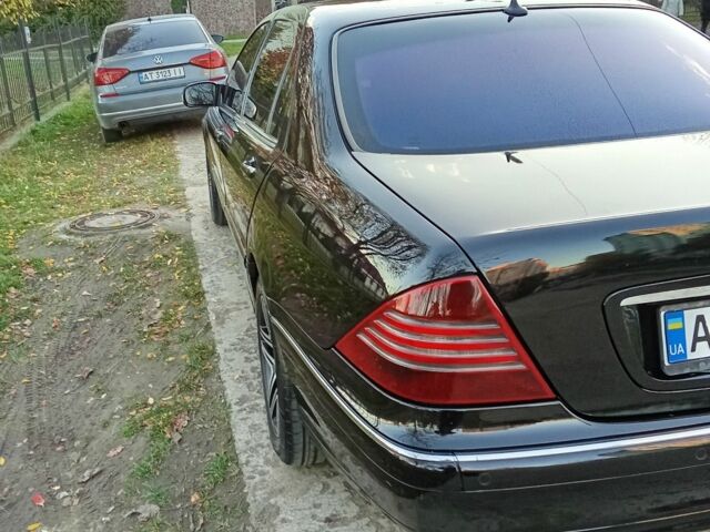 Черный Мерседес С Класс, объемом двигателя 5 л и пробегом 450 тыс. км за 5700 $, фото 9 на Automoto.ua