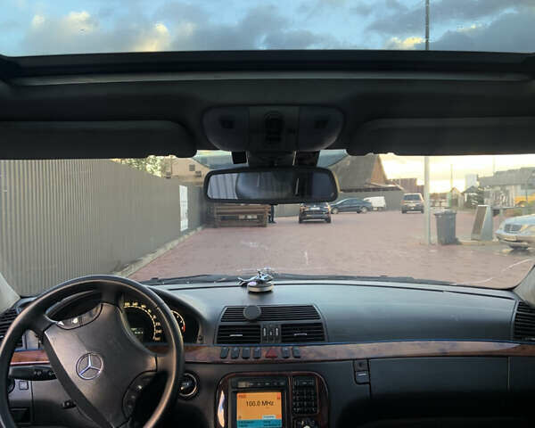 Черный Мерседес С Класс, объемом двигателя 3.2 л и пробегом 400 тыс. км за 4500 $, фото 11 на Automoto.ua