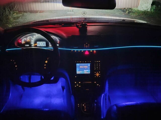 Чорний Мерседес С Клас, об'ємом двигуна 3.2 л та пробігом 430 тис. км за 4500 $, фото 15 на Automoto.ua