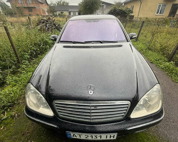 Черный Мерседес С Класс, объемом двигателя 5 л и пробегом 355 тыс. км за 4400 $, фото 5 на Automoto.ua