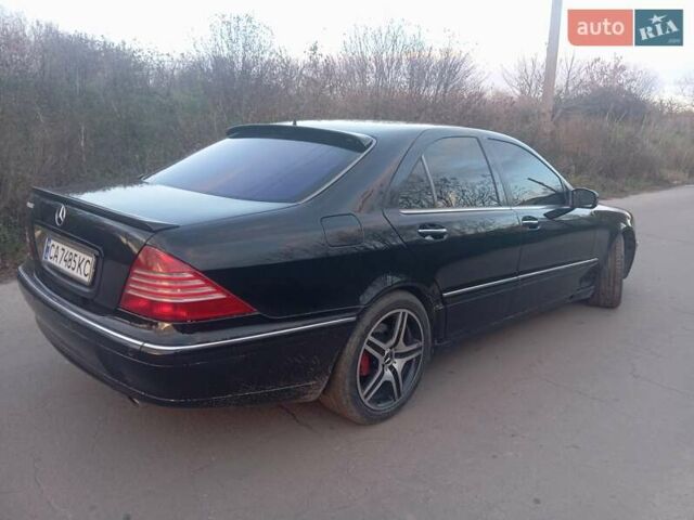 Черный Мерседес С Класс, объемом двигателя 4.97 л и пробегом 380 тыс. км за 5100 $, фото 2 на Automoto.ua