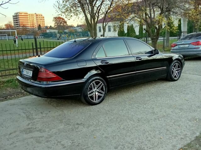Черный Мерседес С Класс, объемом двигателя 5 л и пробегом 450 тыс. км за 5700 $, фото 7 на Automoto.ua