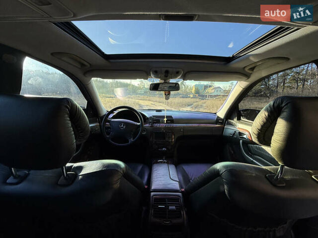 Черный Мерседес С Класс, объемом двигателя 3.2 л и пробегом 325 тыс. км за 7500 $, фото 12 на Automoto.ua