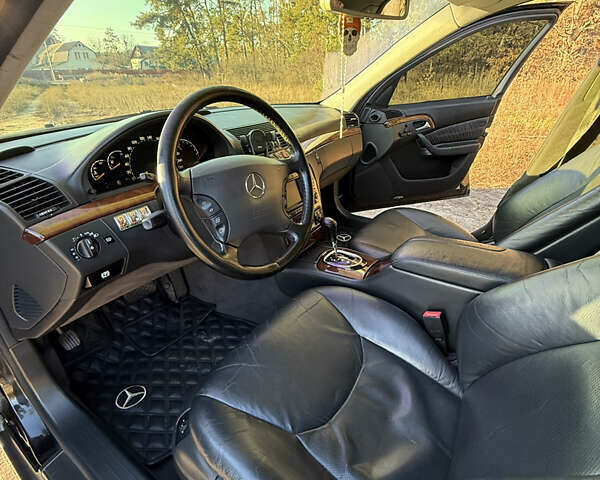 Черный Мерседес С Класс, объемом двигателя 3.2 л и пробегом 325 тыс. км за 7500 $, фото 18 на Automoto.ua