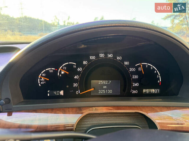 Черный Мерседес С Класс, объемом двигателя 3.2 л и пробегом 325 тыс. км за 7500 $, фото 27 на Automoto.ua