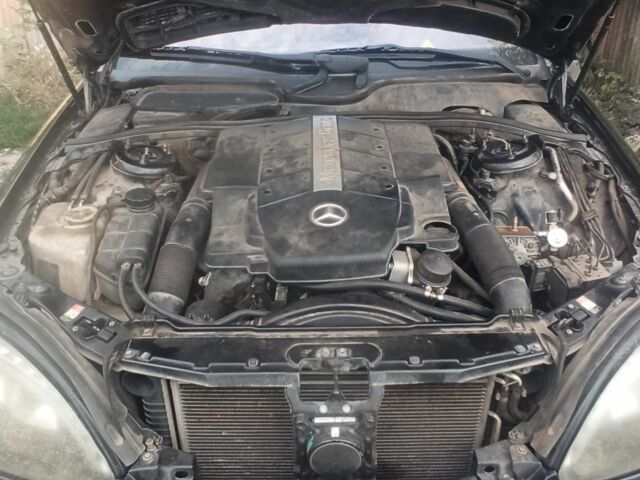 Чорний Мерседес С Клас, об'ємом двигуна 5 л та пробігом 470 тис. км за 3800 $, фото 3 на Automoto.ua