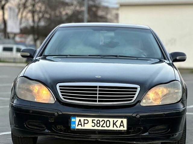 Чорний Мерседес С Клас, об'ємом двигуна 5 л та пробігом 40 тис. км за 3200 $, фото 1 на Automoto.ua