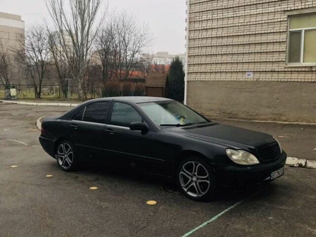 Чорний Мерседес С Клас, об'ємом двигуна 3.2 л та пробігом 415 тис. км за 2200 $, фото 7 на Automoto.ua