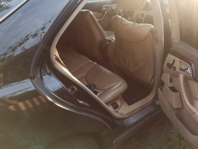 Чорний Мерседес С Клас, об'ємом двигуна 5 л та пробігом 470 тис. км за 3800 $, фото 7 на Automoto.ua