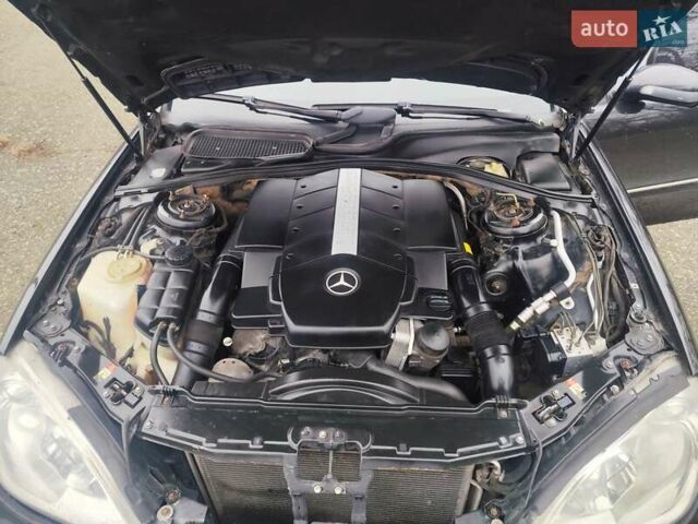 Черный Мерседес С Класс, объемом двигателя 5 л и пробегом 477 тыс. км за 4000 $, фото 1 на Automoto.ua