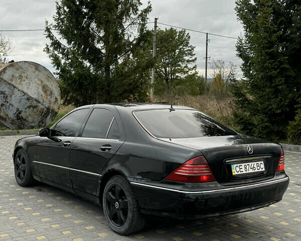 Черный Мерседес С Класс, объемом двигателя 3.22 л и пробегом 300 тыс. км за 3000 $, фото 2 на Automoto.ua