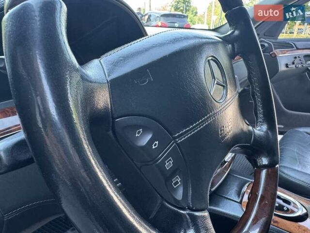Черный Мерседес С Класс, объемом двигателя 3.2 л и пробегом 545 тыс. км за 9250 $, фото 100 на Automoto.ua