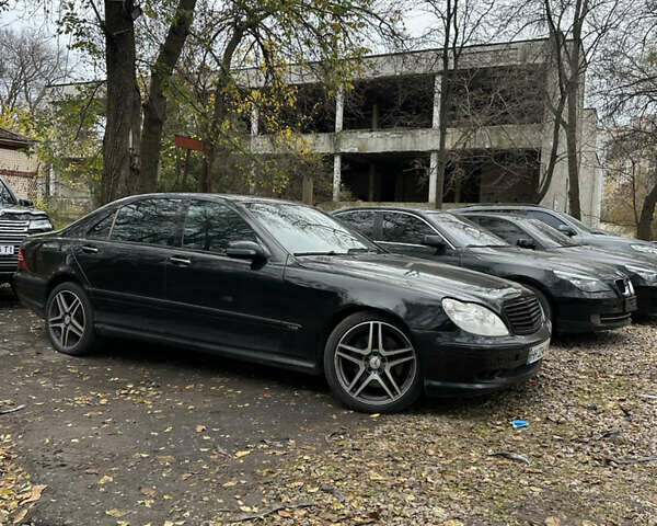 Чорний Мерседес С Клас, об'ємом двигуна 6 л та пробігом 250 тис. км за 4800 $, фото 14 на Automoto.ua