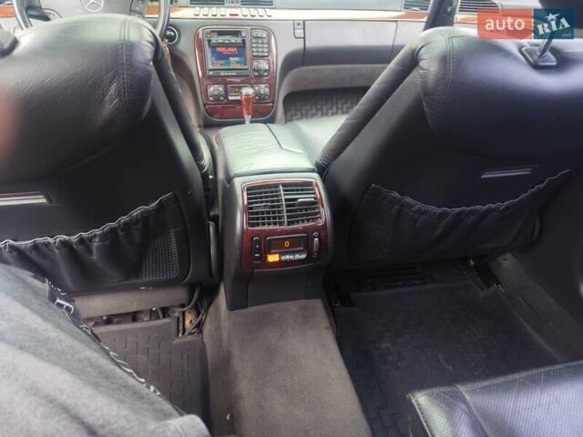 Черный Мерседес С Класс, объемом двигателя 5 л и пробегом 477 тыс. км за 4000 $, фото 5 на Automoto.ua