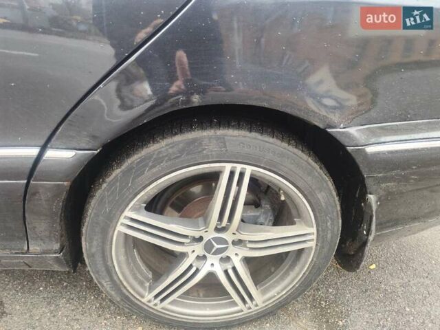Черный Мерседес С Класс, объемом двигателя 5 л и пробегом 477 тыс. км за 4000 $, фото 14 на Automoto.ua