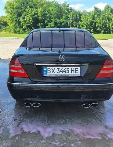 Черный Мерседес С Класс, объемом двигателя 4.3 л и пробегом 497 тыс. км за 4000 $, фото 5 на Automoto.ua