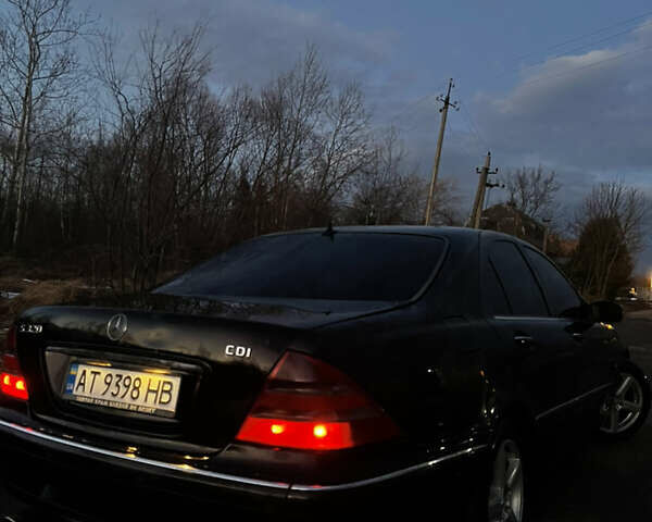 Чорний Мерседес С Клас, об'ємом двигуна 3.2 л та пробігом 420 тис. км за 5600 $, фото 6 на Automoto.ua