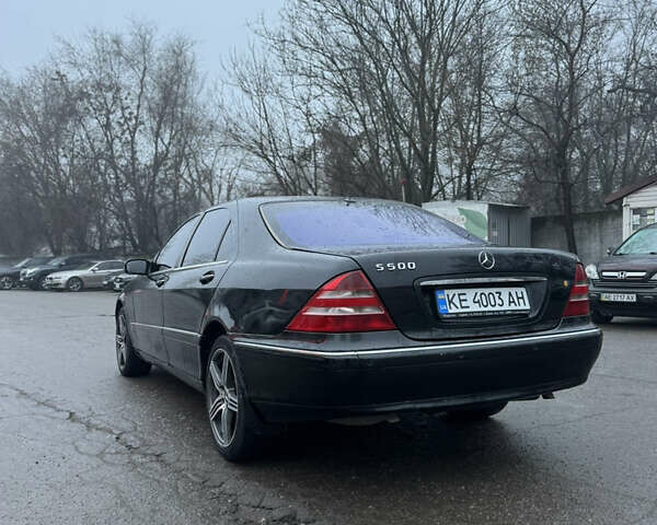 Чорний Мерседес С Клас, об'ємом двигуна 5 л та пробігом 470 тис. км за 3999 $, фото 2 на Automoto.ua