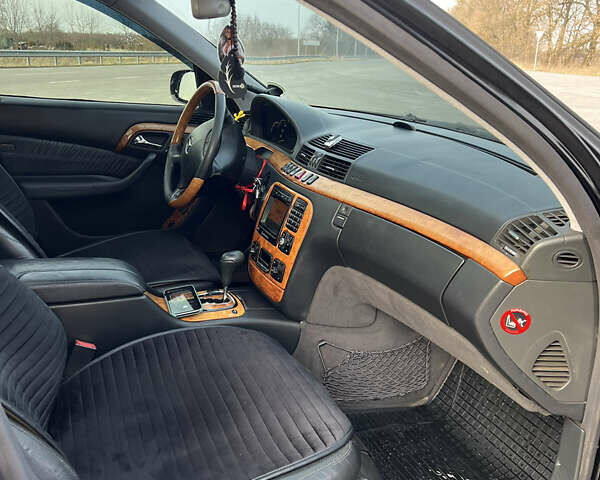 Черный Мерседес С Класс, объемом двигателя 3.2 л и пробегом 350 тыс. км за 5300 $, фото 6 на Automoto.ua