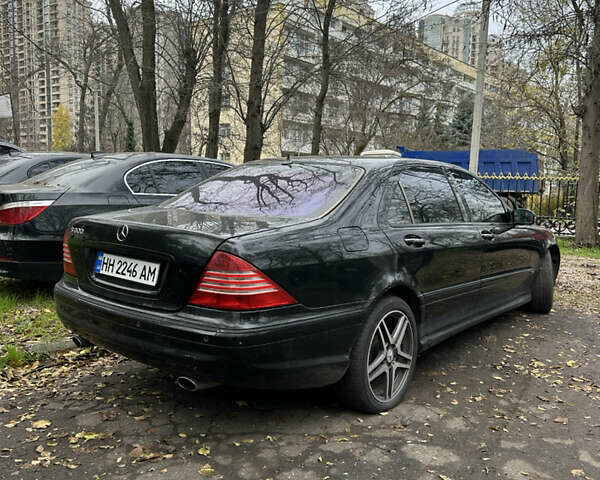 Чорний Мерседес С Клас, об'ємом двигуна 6 л та пробігом 250 тис. км за 4800 $, фото 13 на Automoto.ua