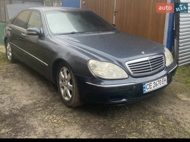 Чорний Мерседес С Клас, об'ємом двигуна 4 л та пробігом 400 тис. км за 3800 $, фото 1 на Automoto.ua