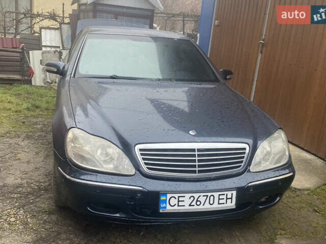 Чорний Мерседес С Клас, об'ємом двигуна 4 л та пробігом 400 тис. км за 3800 $, фото 2 на Automoto.ua