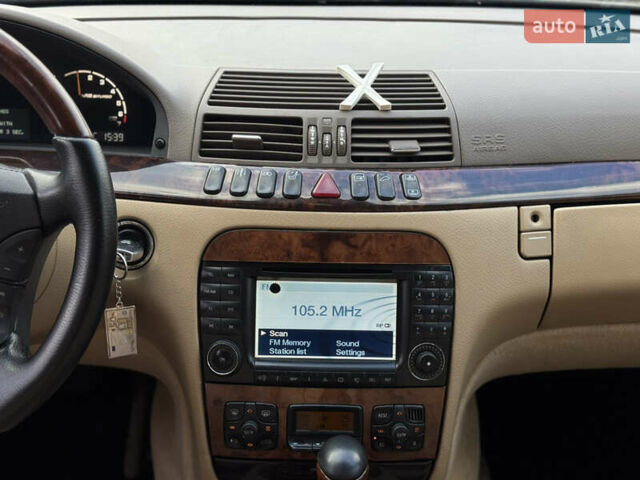 Черный Мерседес С Класс, объемом двигателя 3.2 л и пробегом 340 тыс. км за 5950 $, фото 14 на Automoto.ua