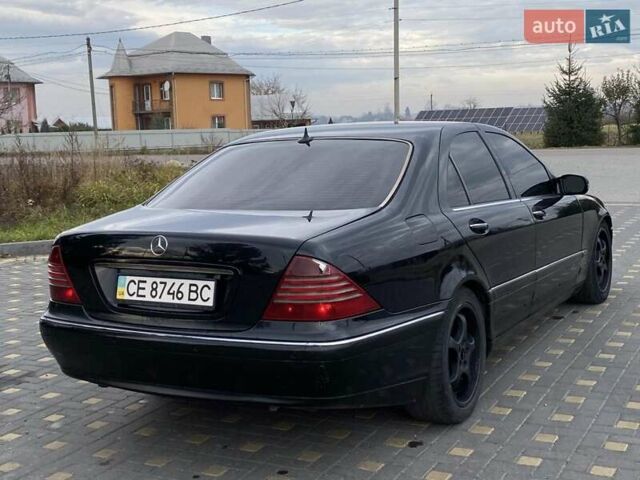 Черный Мерседес С Класс, объемом двигателя 3.22 л и пробегом 400 тыс. км за 2999 $, фото 6 на Automoto.ua