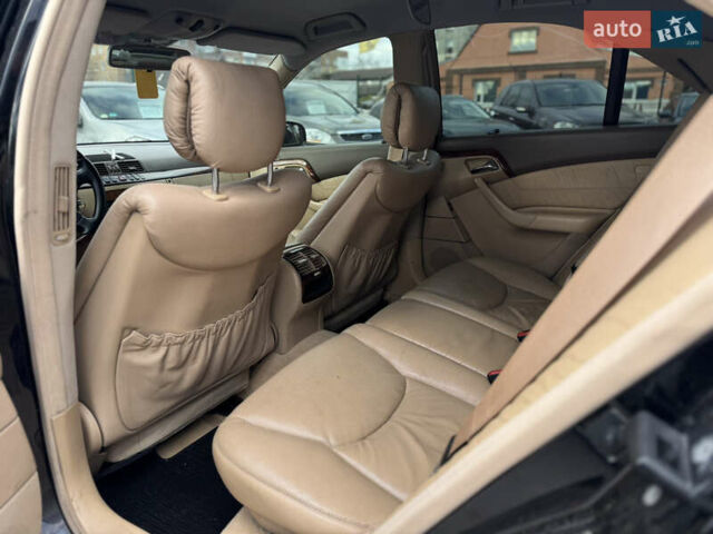 Черный Мерседес С Класс, объемом двигателя 3.2 л и пробегом 340 тыс. км за 5950 $, фото 21 на Automoto.ua