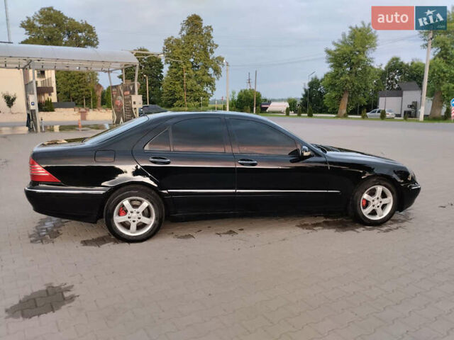 Чорний Мерседес С Клас, об'ємом двигуна 3.2 л та пробігом 485 тис. км за 4800 $, фото 4 на Automoto.ua