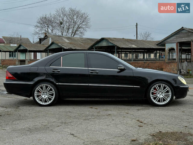 Черный Мерседес С Класс, объемом двигателя 3.2 л и пробегом 520 тыс. км за 6900 $, фото 5 на Automoto.ua