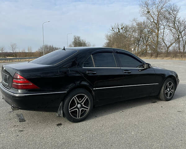 Черный Мерседес С Класс, объемом двигателя 3.2 л и пробегом 350 тыс. км за 4900 $, фото 4 на Automoto.ua