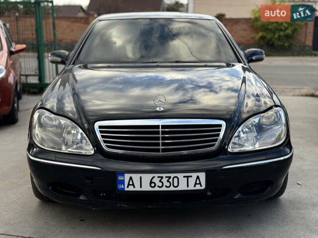 Черный Мерседес С Класс, объемом двигателя 3.2 л и пробегом 340 тыс. км за 5950 $, фото 6 на Automoto.ua