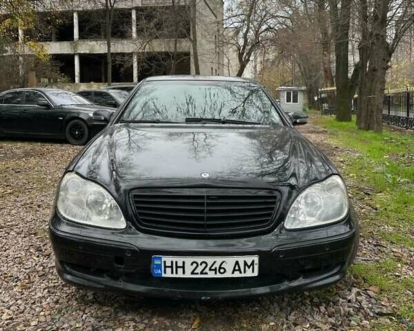 Чорний Мерседес С Клас, об'ємом двигуна 6 л та пробігом 250 тис. км за 4800 $, фото 2 на Automoto.ua