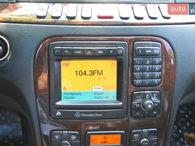 Черный Мерседес С Класс, объемом двигателя 5 л и пробегом 230 тыс. км за 5999 $, фото 21 на Automoto.ua