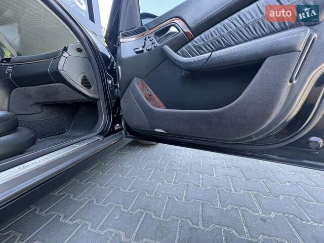 Черный Мерседес С Класс, объемом двигателя 3.2 л и пробегом 545 тыс. км за 9250 $, фото 109 на Automoto.ua