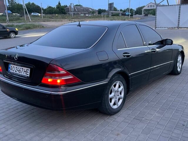 Чорний Мерседес С Клас, об'ємом двигуна 3.2 л та пробігом 375 тис. км за 4200 $, фото 10 на Automoto.ua