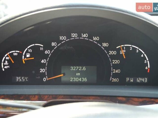 Черный Мерседес С Класс, объемом двигателя 5 л и пробегом 230 тыс. км за 5999 $, фото 19 на Automoto.ua