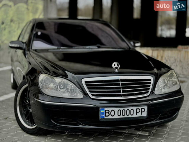 Чорний Мерседес С Клас, об'ємом двигуна 5 л та пробігом 280 тис. км за 7777 $, фото 1 на Automoto.ua