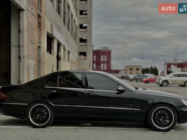 Чорний Мерседес С Клас, об'ємом двигуна 5 л та пробігом 280 тис. км за 7777 $, фото 7 на Automoto.ua