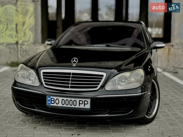 Чорний Мерседес С Клас, об'ємом двигуна 5 л та пробігом 280 тис. км за 7777 $, фото 4 на Automoto.ua